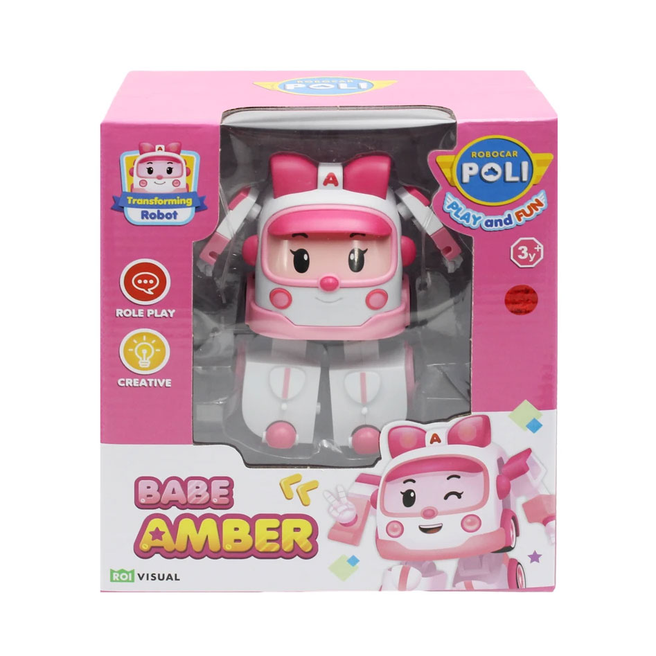 Іграшка трансформер-малюк Robocar Poli Ембер, від 3 років, 15.5*11*11 см (ZR-917)